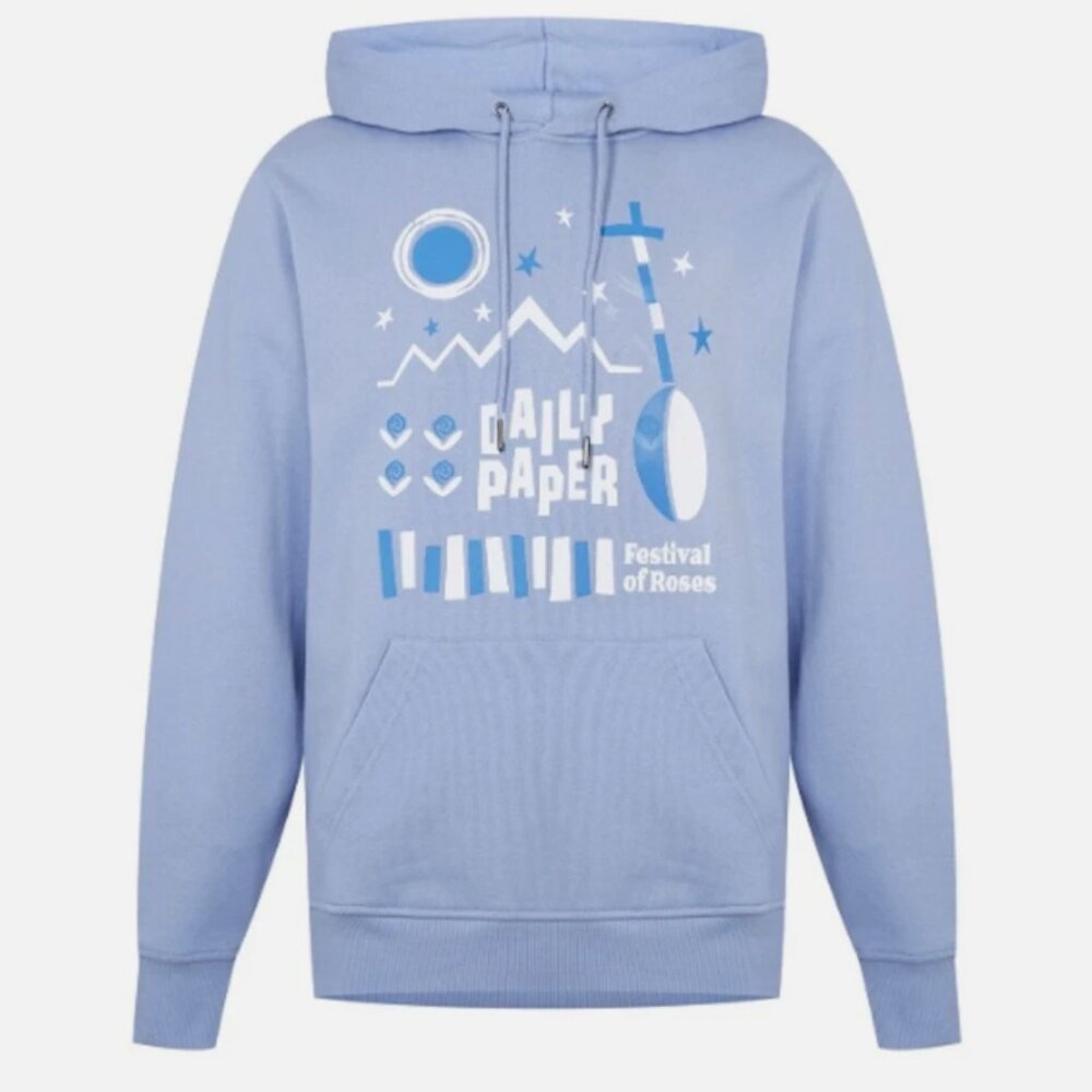 Daily Paper 'Festival of Roses' Hoodie | 100% Cotton | XL | NWT